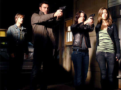 Thomas Dekker, Brian Austin Green, Lena Headey, Summer Glau, Terminator: The Sarah Connor Chronicles Thomas Dekker, Brian Austin Green, Lena Headey, Summer Glau, Terminator: The Sarah Connor Chronicles